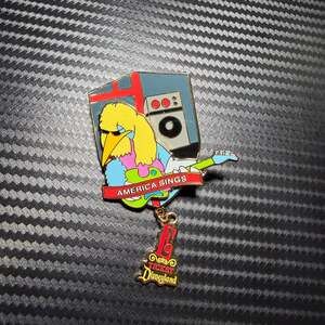 DLR Passholder Exclusive E Ticket America Sings Disney Pin 44868